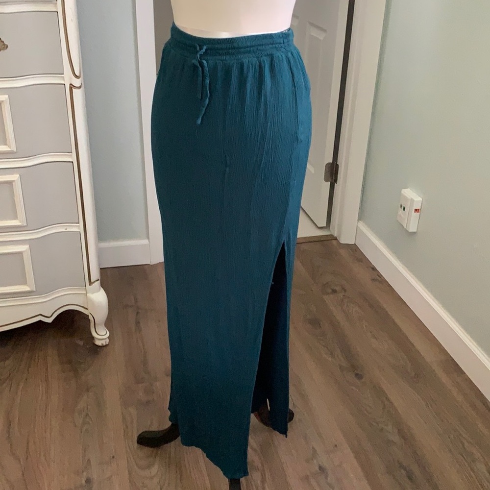 Forever 21 Boho slit maxi skirt